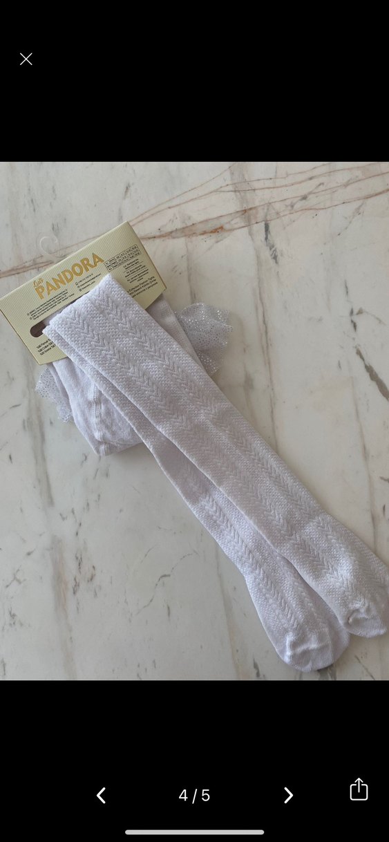 Dantelli Külotlu Çorap - Görsel 4