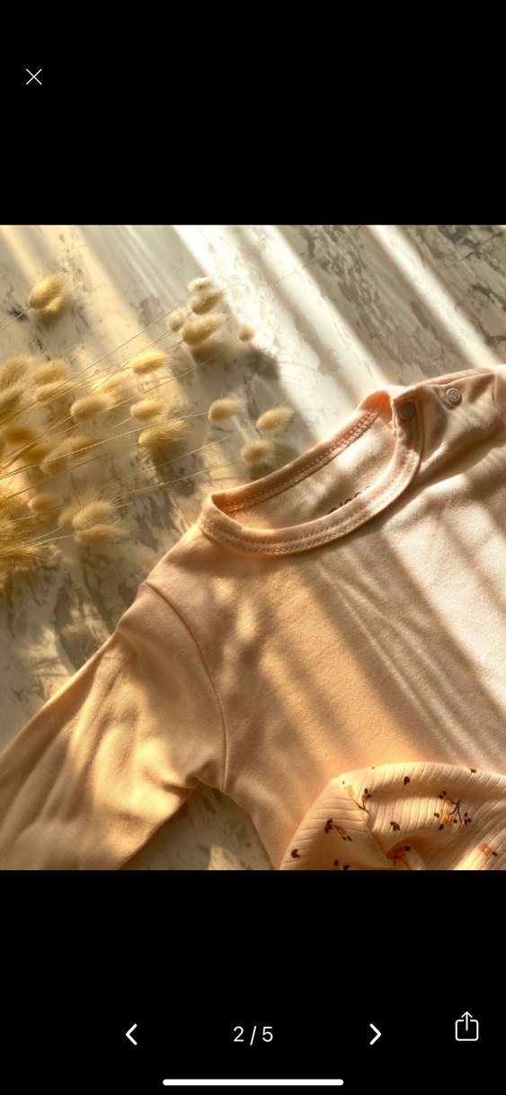 Bebek Kız Uzun Kollu Pembe 3'lü Takım - Görsel 2