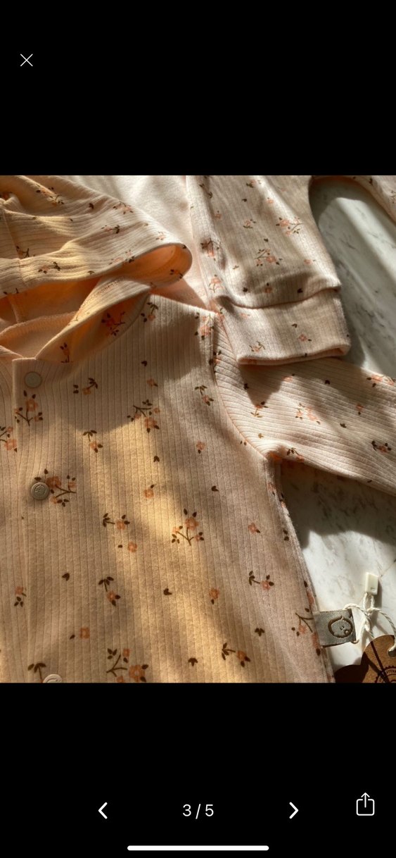 Bebek Kız Uzun Kollu Pembe 3'lü Takım - Görsel 3