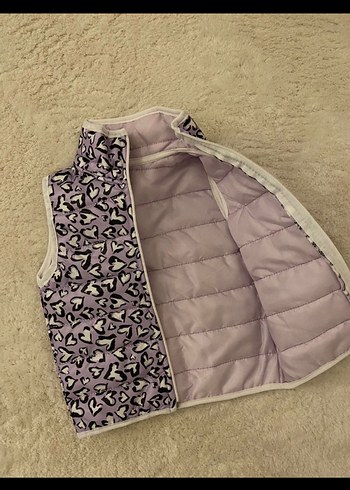 Kızlar İçin Mor Yelek - Görsel 3