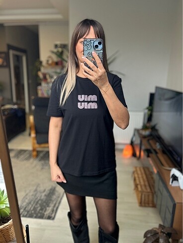s Beden siyah Renk Miu miu tshirt