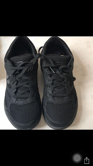 36 Beden siyah Renk Skechers spor ayakkabı