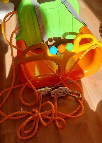 Pilsan Samba Bebek Salıncağı Turuncu - Görsel 2