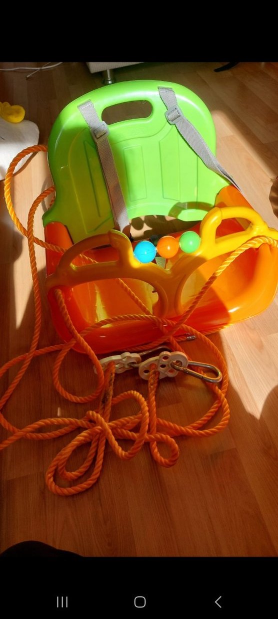 Pilsan Samba Bebek Salıncağı Turuncu - Görsel 2