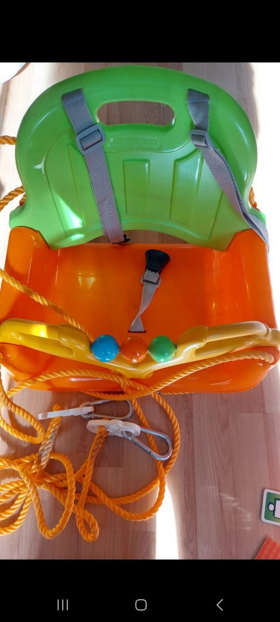 Pilsan Samba Bebek Salıncağı Turuncu - Görsel 3