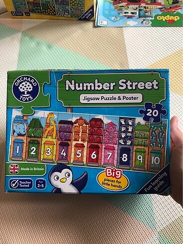 Orchard Toys Number Street Puzzle