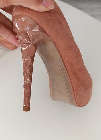 Bershka platform topuklu ayakkabı