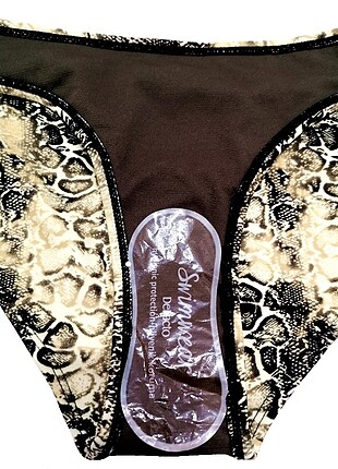 Defacto leopar desenli hiç kullanılmamış  #kadın bikini - Görsel 6