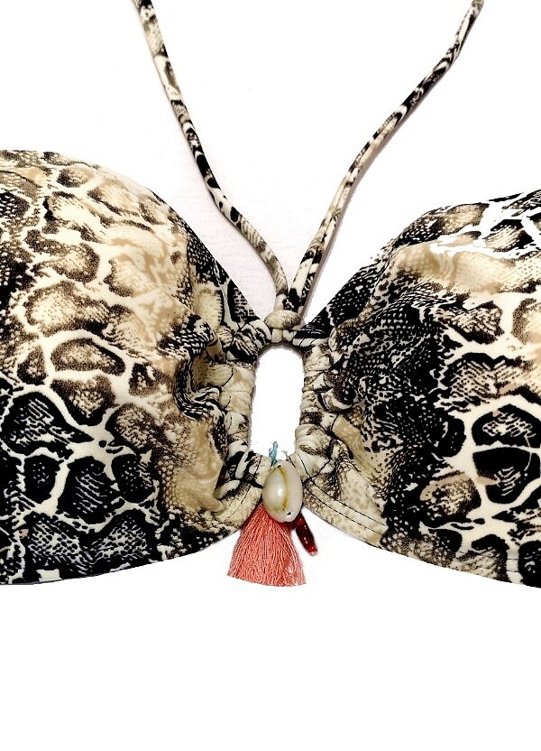 Defacto leopar desenli hiç kullanılmamış  #kadın bikini - Görsel 2