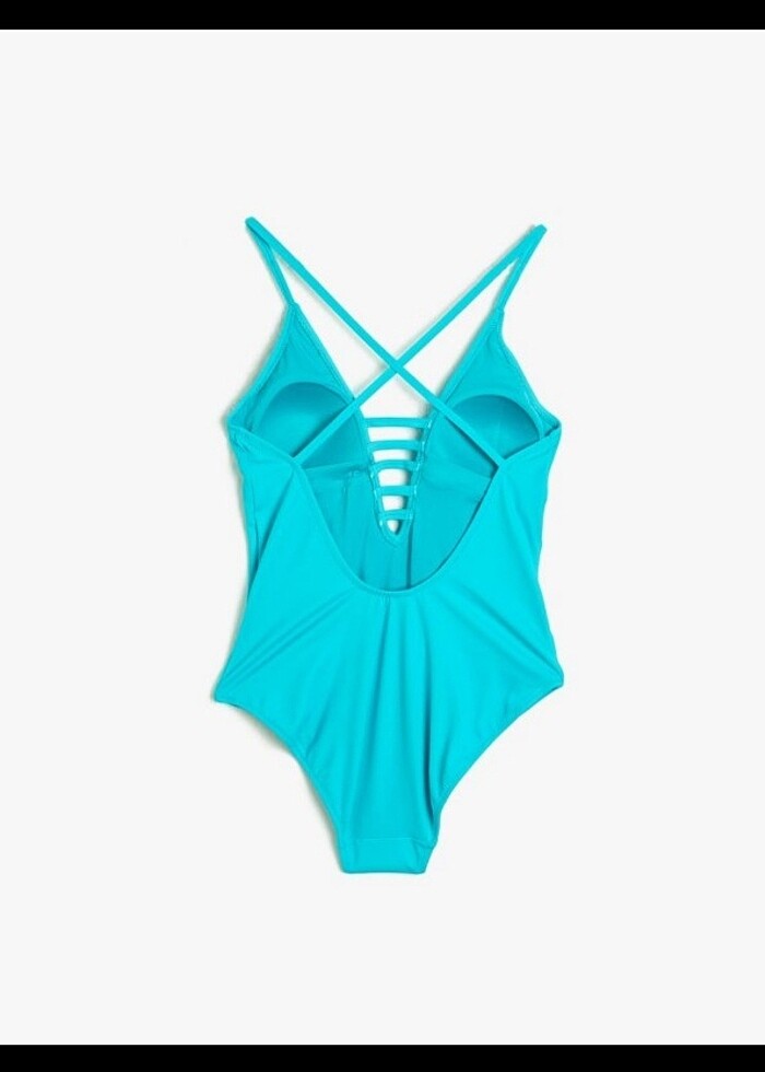 Koton Marka Mavi Kadın Mayo - Görsel 5