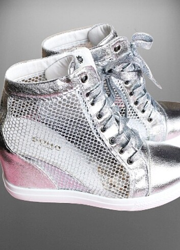 SOHO GÜMÜŞ DOLGU TPPUK KADIN SPOR AYAKKABI - Görsel 2