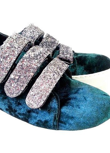 FOTORELLİ SHOES KADİFE LADIN SPOR AYAKKABI - Görsel 4