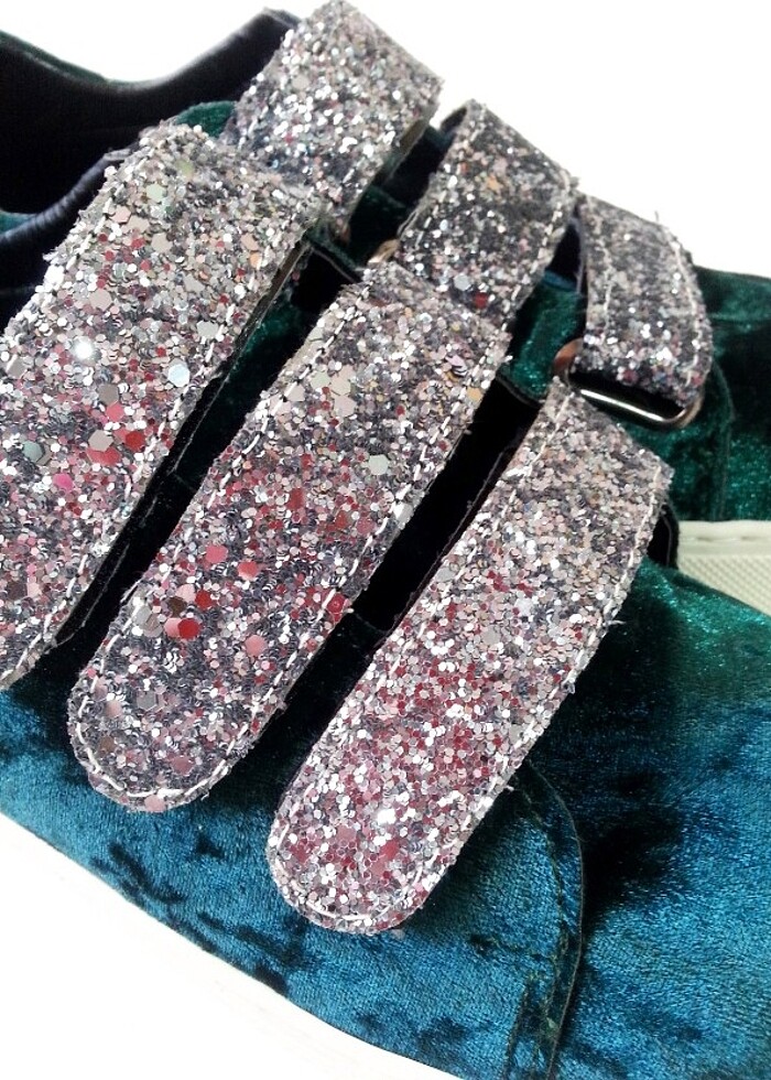 FOTORELLİ SHOES KADİFE LADIN SPOR AYAKKABI - Görsel 5