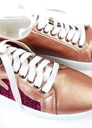 SOHO ROSE GOLD SİÖLİ KADIN SPOR AYAKKABI - Görsel 10