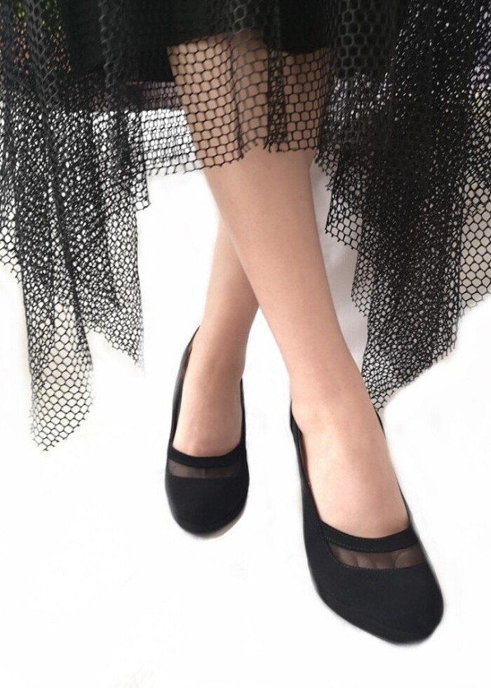 MİSS F SÜET  KADIN ABİYE AYAKKABI  - Görsel 4