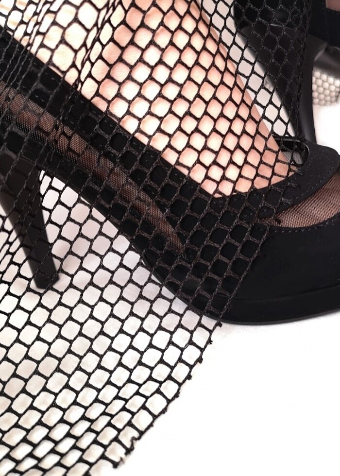 MİSS F SÜET  KADIN ABİYE AYAKKABI  - Görsel 2