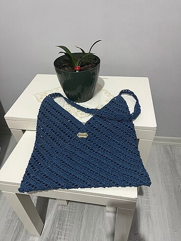 Beden El işi örme çanta