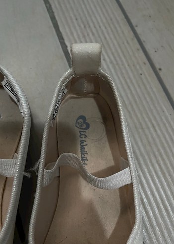 Kız Çocuk Beyaz Babet Ayakkabı - Görsel 2