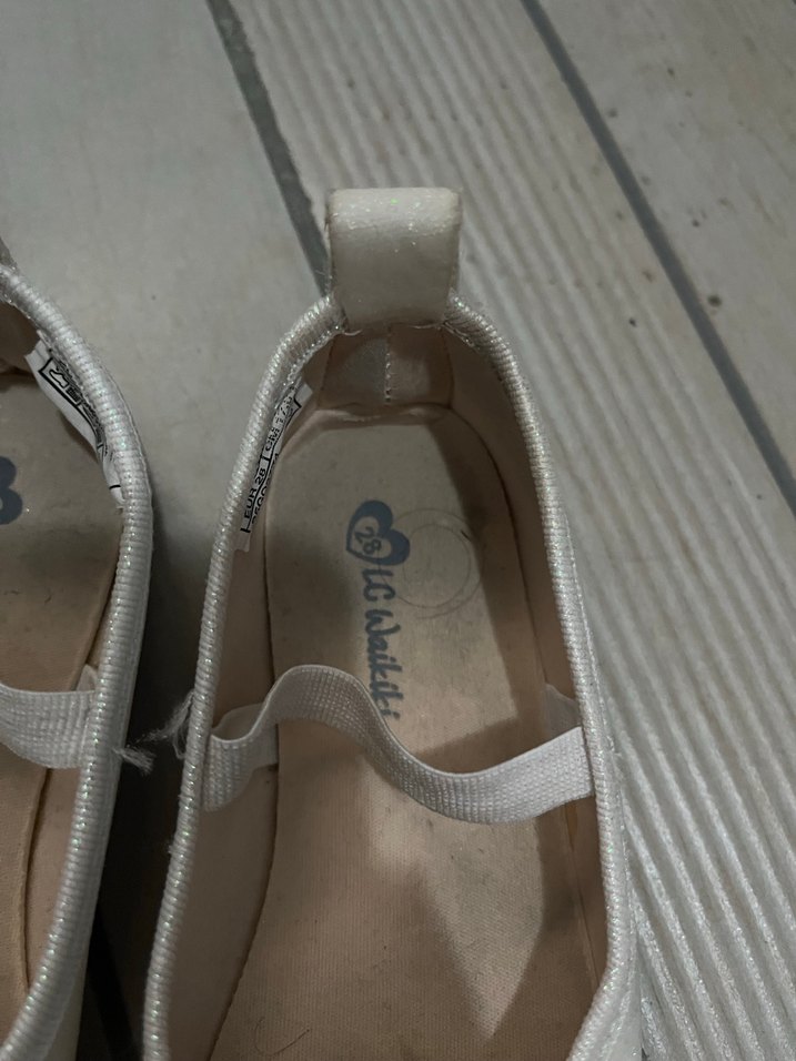 Kız Çocuk Beyaz Babet Ayakkabı - Görsel 2