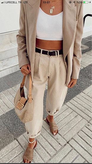 Zara Boyfrend pantolon