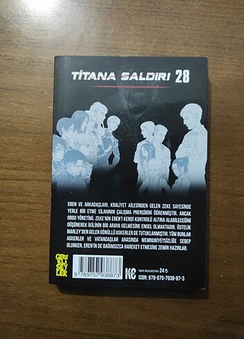  Beden titana saldırı 28 manga