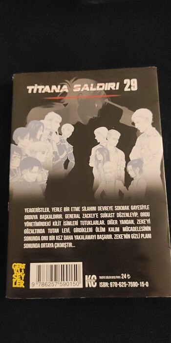  titana saldırın manga 29