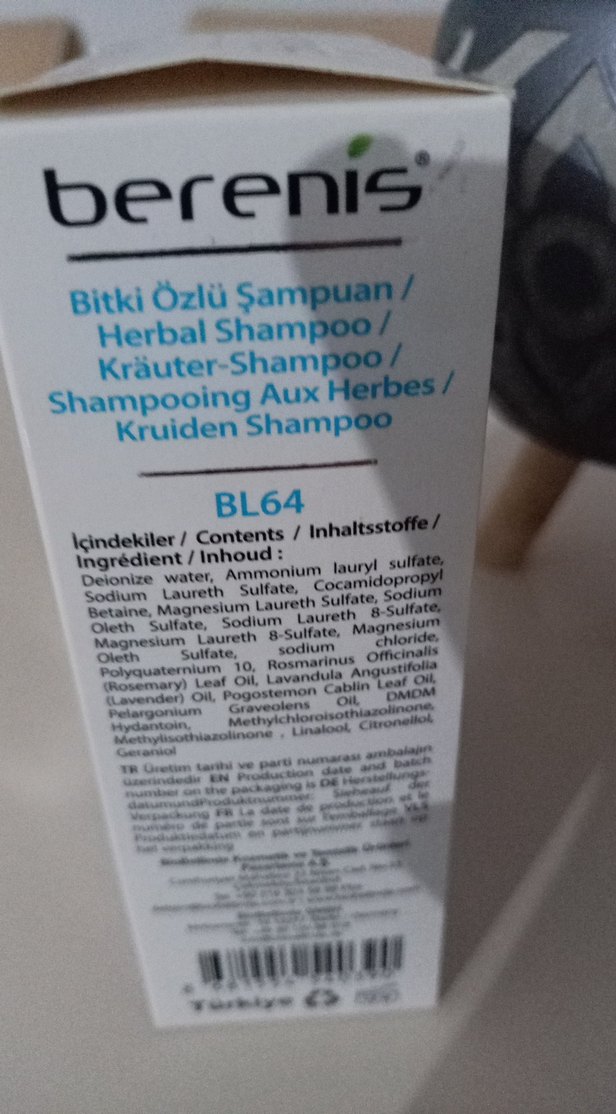 Berenis Bitki Özlü Kepek Şampuanı - Görsel 4