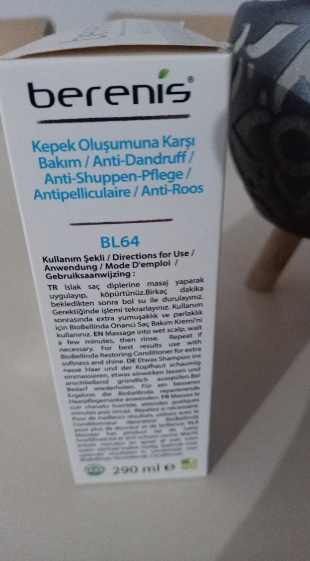 Berenis Bitki Özlü Kepek Şampuanı - Görsel 3