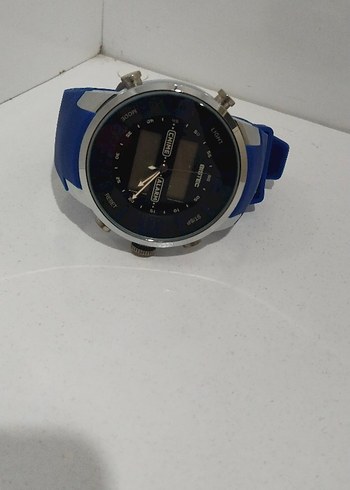 Diğer Mavi Siyah Dijital Analog Spor Saat