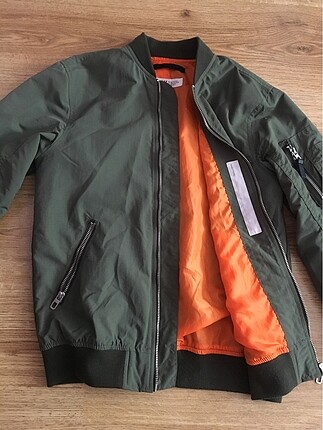 Haki bomber ceket