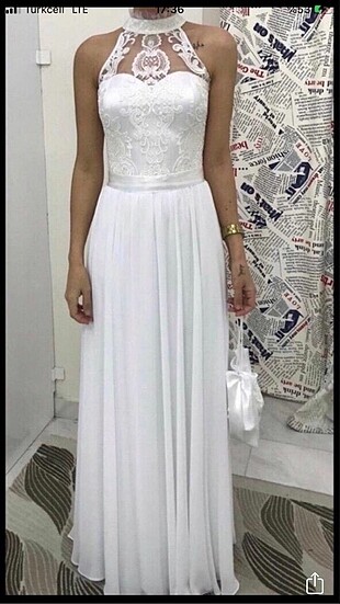 Özel Dikim Gelinlik Nikah Elbisesi