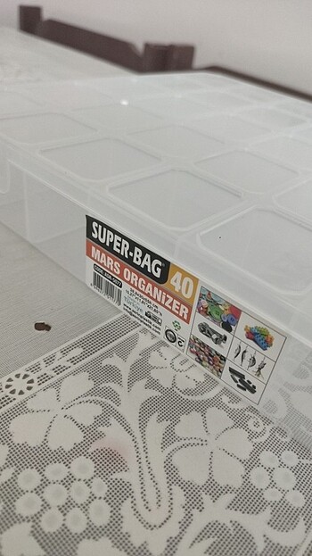 Diğer Bölmeli organizer plastik kutu
