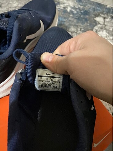 38 Beden lacivert Renk Nike orjinal spor ayakkabo