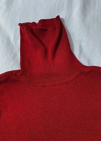 Boğazlı crop kazak 