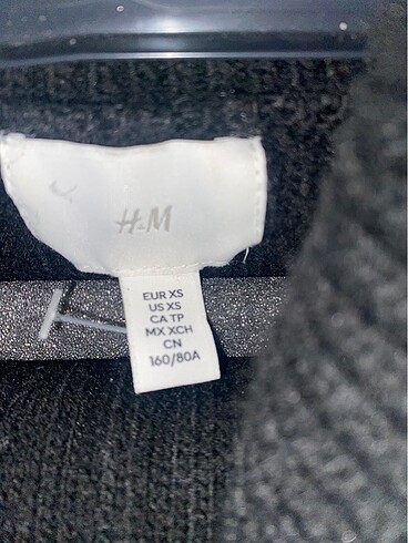 m Beden H&M çizgili kazak
