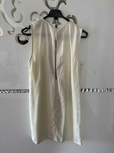 Zara Zara ekru elbise