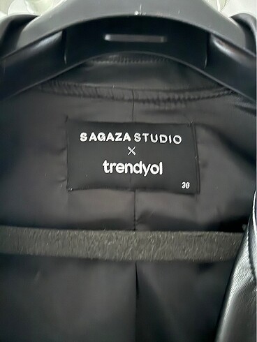 Sagaza Madrid Sagaza Madrid Deri Ceket