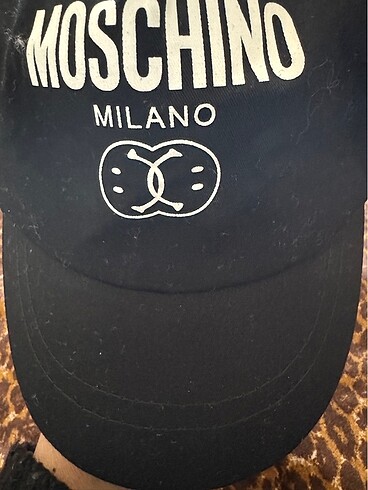 3-5 Yaş, 21 cm Beden siyah Renk MOSCHINO MILANO şapka
