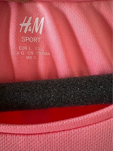 m Beden siyah Renk H&M spor tayt takım