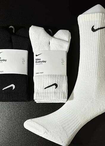 10 adet Nike Dri Fit antrenman çorap