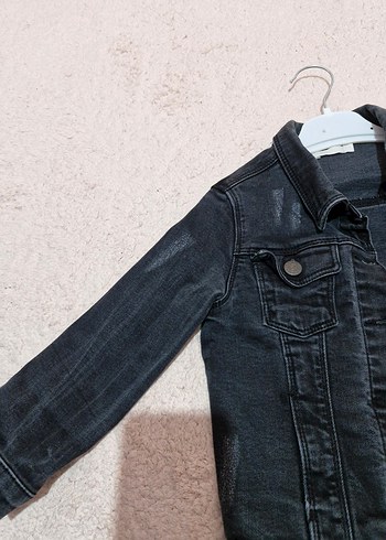 koton çocuk kot ceket - Görsel 4