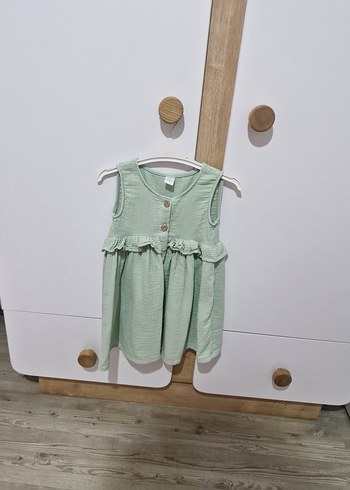 lcw kız çocuk müslin elbise - Görsel 3