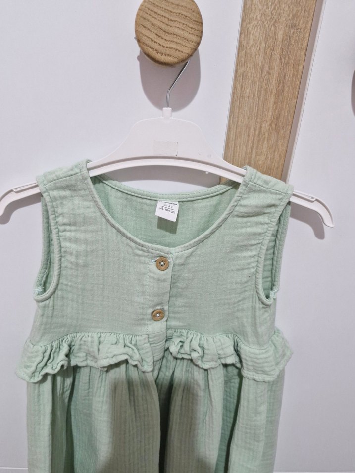 lcw kız çocuk müslin elbise - Görsel 4