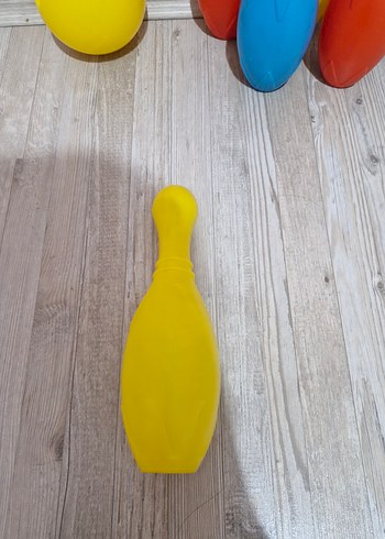 Renkli Plastik Bowling Seti - Görsel 4