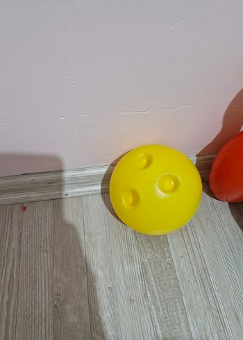 Renkli Plastik Bowling Seti - Görsel 3