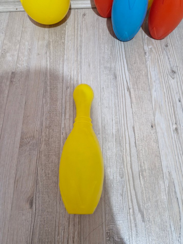 Renkli Plastik Bowling Seti - Görsel 4