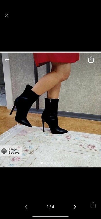 37 Beden Topuklu bot