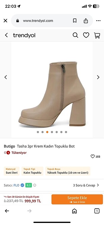 Diğer Kalın topuklu bot