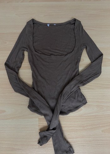 Kare yaka bluz - Görsel 5