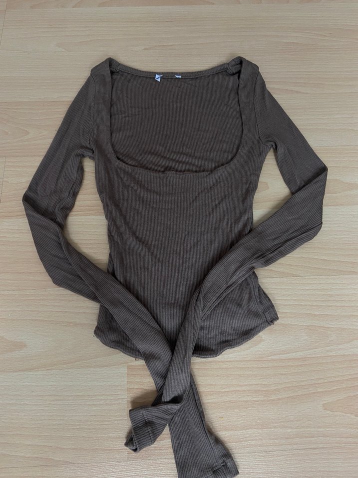 Kare yaka bluz - Görsel 5